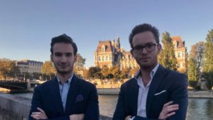 Swann Guillet et Corentin Bougaran, co-fondateurs de Magnave